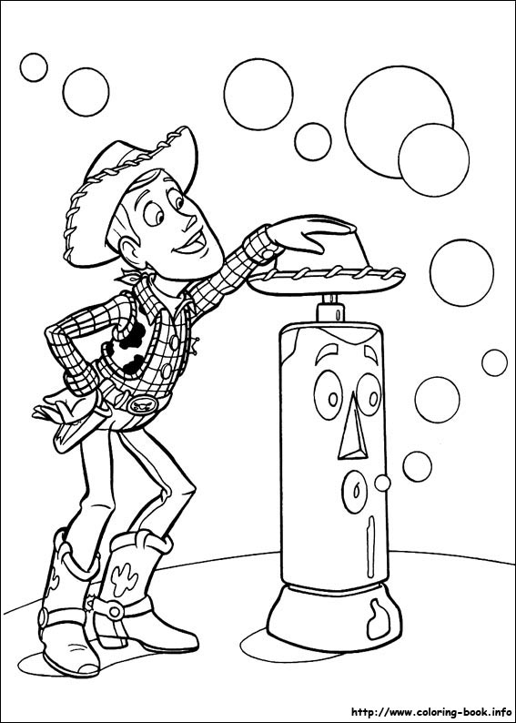 Toy Story coloring picture